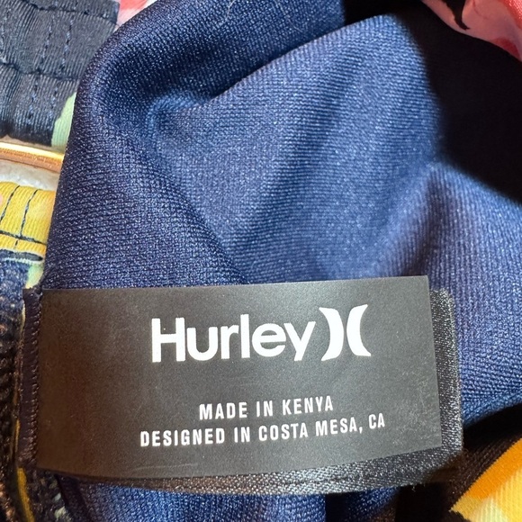 Hurley One Piece Swim Suit Size L = 12 - Picture 10 of 12